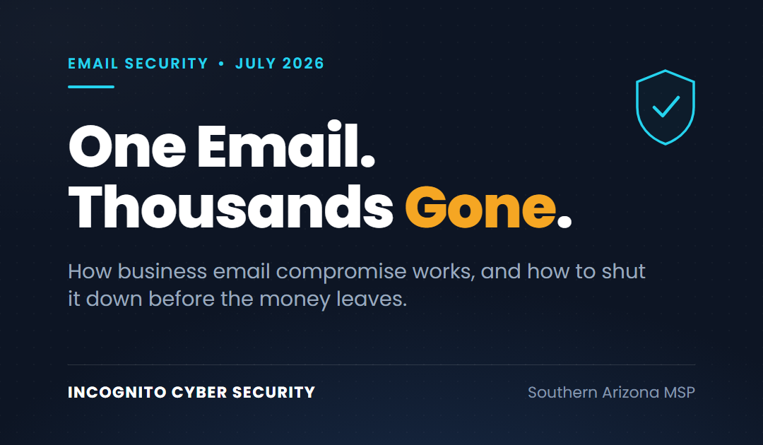 Business Email Compromise: The Fake Email That Wires Your Money Away