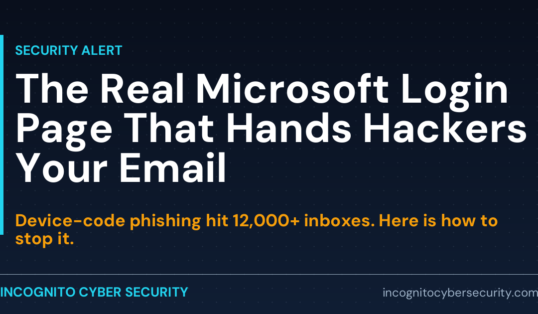 The Real Microsoft Login Page That Hands Hackers Your Email