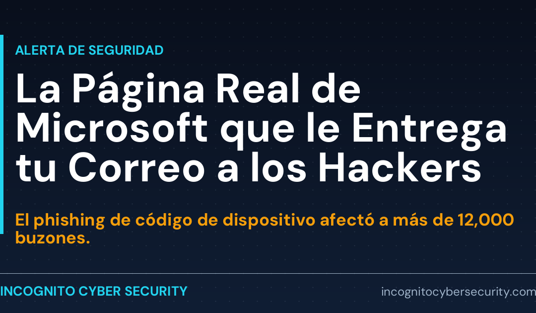 La Página Real de Microsoft que le Entrega tu Correo a los Hackers