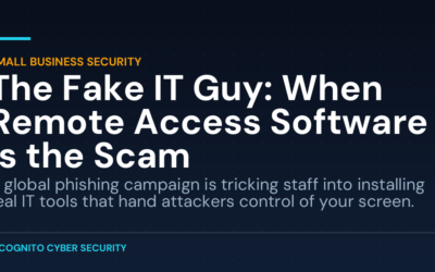 The Fake IT Guy: When Remote Access Software Is the Scam