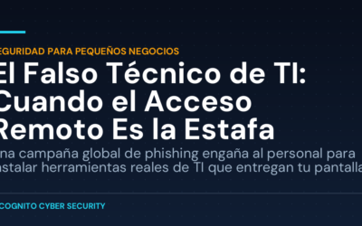 El Falso Técnico de TI: Cuando el Acceso Remoto Es la Estafa