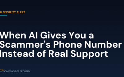 When AI Gives You a Scammer’s Phone Number Instead of Real Support