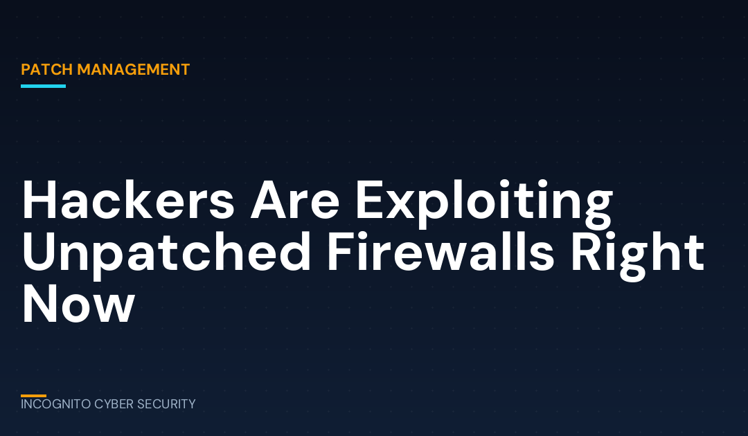 Why “Set It and Forget It” Security Gear Is Exactly What Hackers Are Counting On