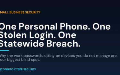One Employee’s Personal Phone Just Breached a State Agency