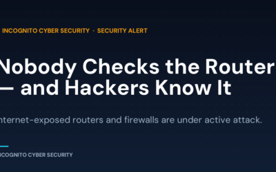 Nobody Checks the Router — and Hackers Know It