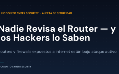 Nadie Revisa el Router — y los Hackers lo Saben