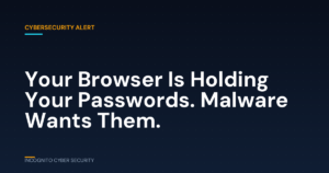 Headline graphic: Your browser is holding your passwords, malware wants them